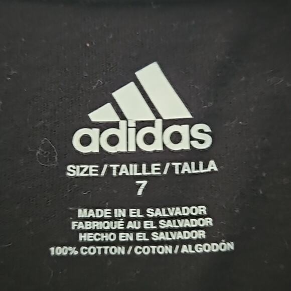 Adidas Boys' Short Sleeve Tee with Camo Graphics - Size 7 - Picture 6 of 6